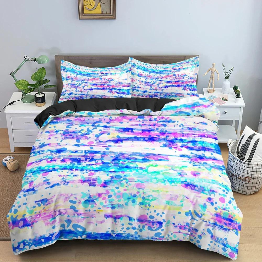 Watercolor Paint Soft Duvet Cover Set High-End Premium King Beding Set For Bedrom Abstract Style Comfortable Quilt Covers Pilowcase Home Decor 2/3Pcs 100*200cm Single
Watercolor Paint Soft Duvet Cover Set High-End Premium King Beding Set For Bedrom Abstract Style Comfortable Quilt Covers Pilowcase Home Decor 2/3Pcs 100*200cm Single