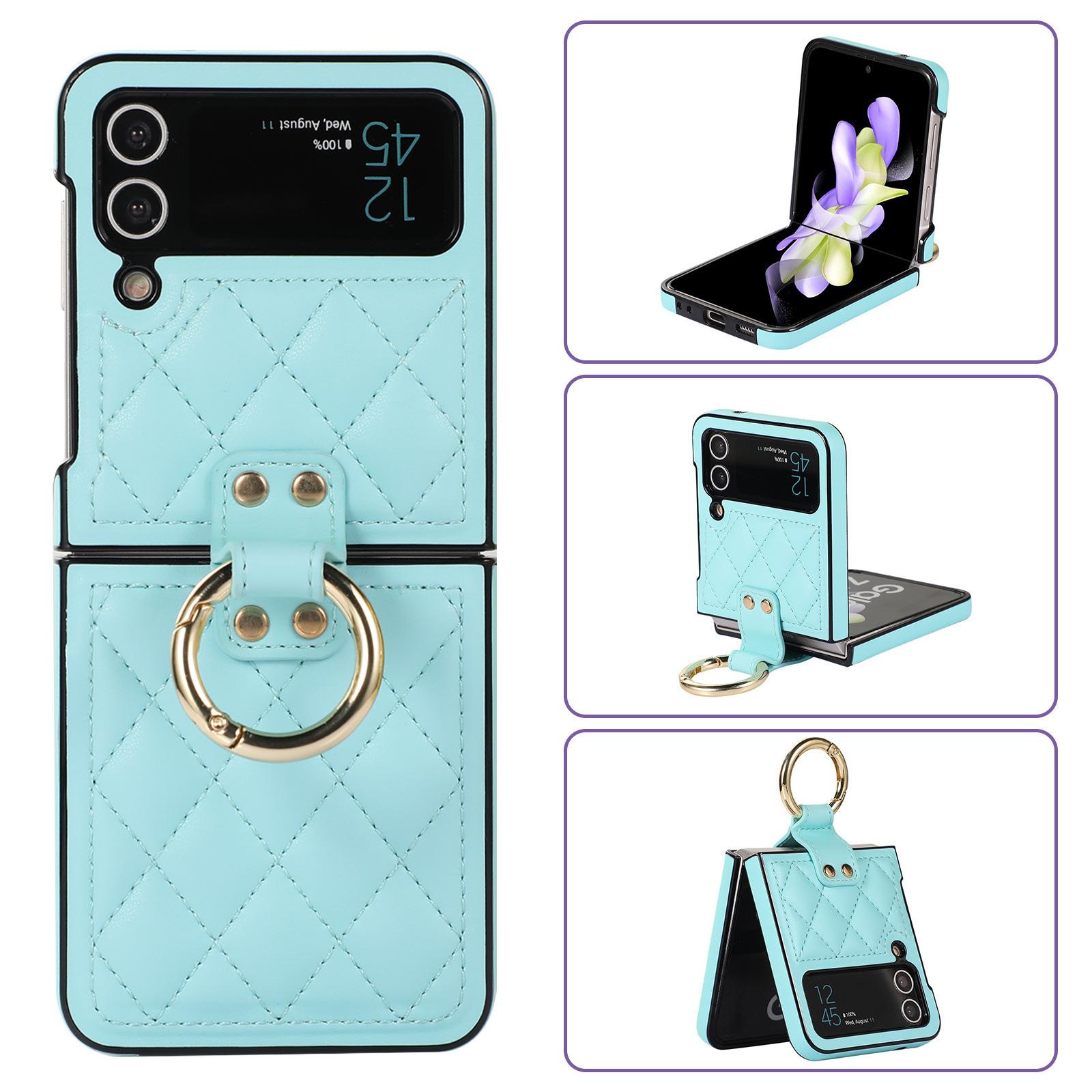 ZFlip7 Hardware Ring Holder Phone Case for Samsung Galaxy Z Flip 7 6 5 4 3 Diamond Grid Leather Anti Fall Protective Hard Cover Galaxy Z Flip7 світло-зелений колір
ZFlip7 Hardware Ring Holder Phone Case for Samsung Galaxy Z Flip 7 6 5 4 3 Diamond Grid Leather Anti Fall Protective Hard Cover Galaxy Z Flip7 світло-зелений колір