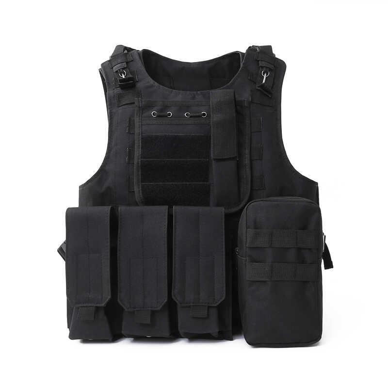 Vest Outdoor Real-life Amphibious Steel Wire Quick Release CS Multifunctional Clothes Stab-proof Clothing Factory one size чёрный
Vest Outdoor Real-life Amphibious Steel Wire Quick Release CS Multifunctional Clothes Stab-proof Clothing Factory one size чёрный