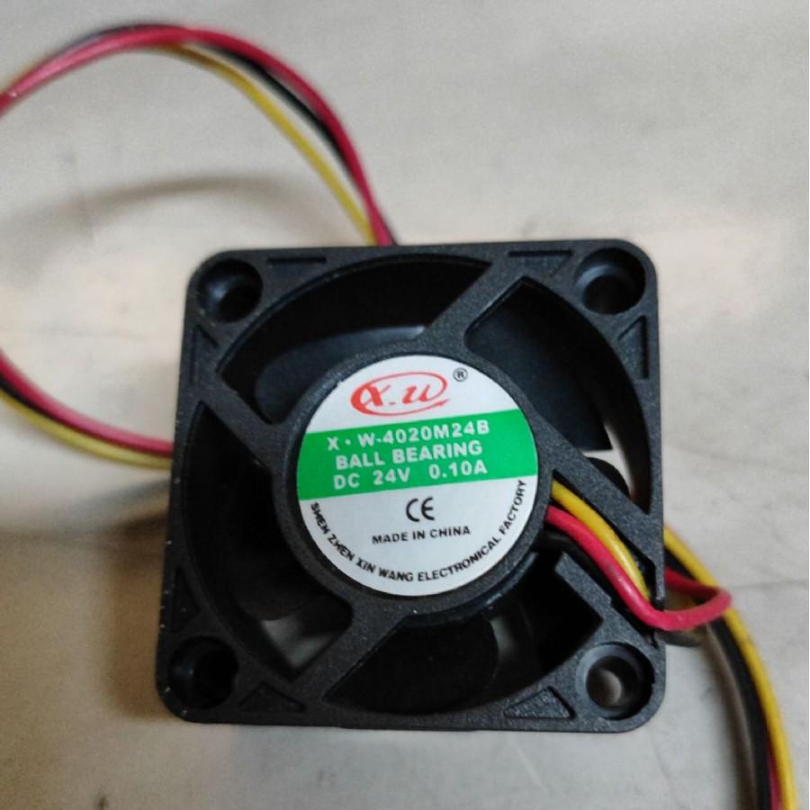 Axial Fan XW-4020M24B DC 24V 0.10A
Axial Fan XW-4020M24B DC 24V 0.10A
