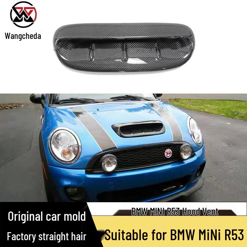Carbon Fiber Air Vent for 01-06 BMW MINI R53 Hood
Carbon Fiber Air Vent for 01-06 BMW MINI R53 Hood