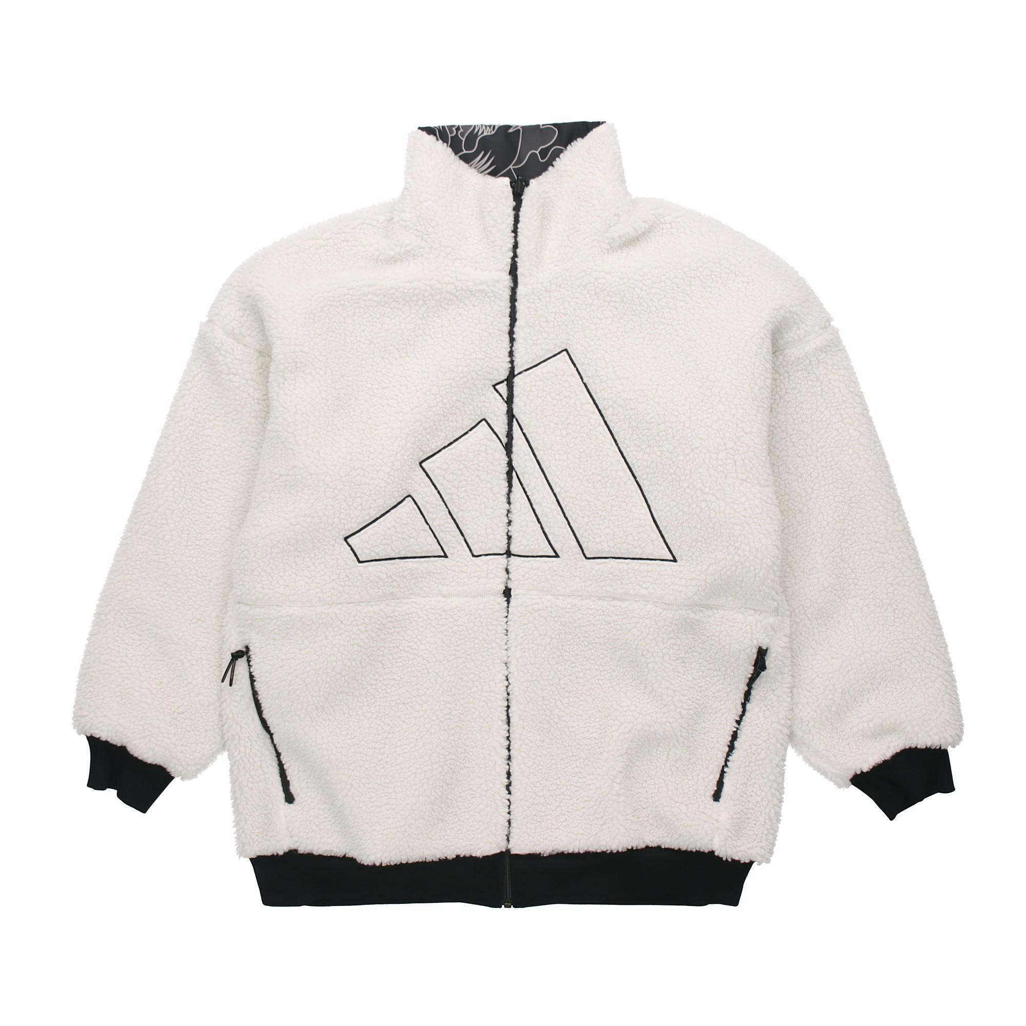 Adidas Aop Rev Jkt Двусторонняя спортивная куртка с логотипом и флисовым воротником-стойкой Мужская спортивная куртка GT6477 S
Adidas Aop Rev Jkt Двусторонняя спортивная куртка с логотипом и флисовым воротником-стойкой Мужская спортивная куртка GT6477 S