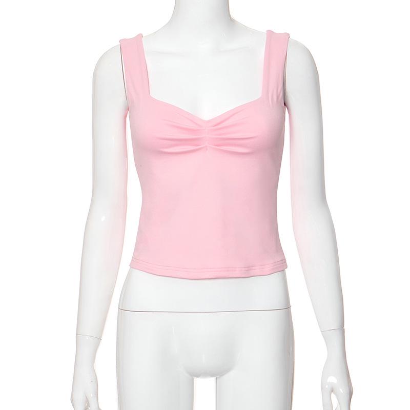 Women s European & American Style Spring Slim Fit Patchwork Cropped T-shirt with Square Neck and Slight Pleats. Medium рожевий
Women s European & American Style Spring Slim Fit Patchwork Cropped T-shirt with Square Neck and Slight Pleats. Medium рожевий