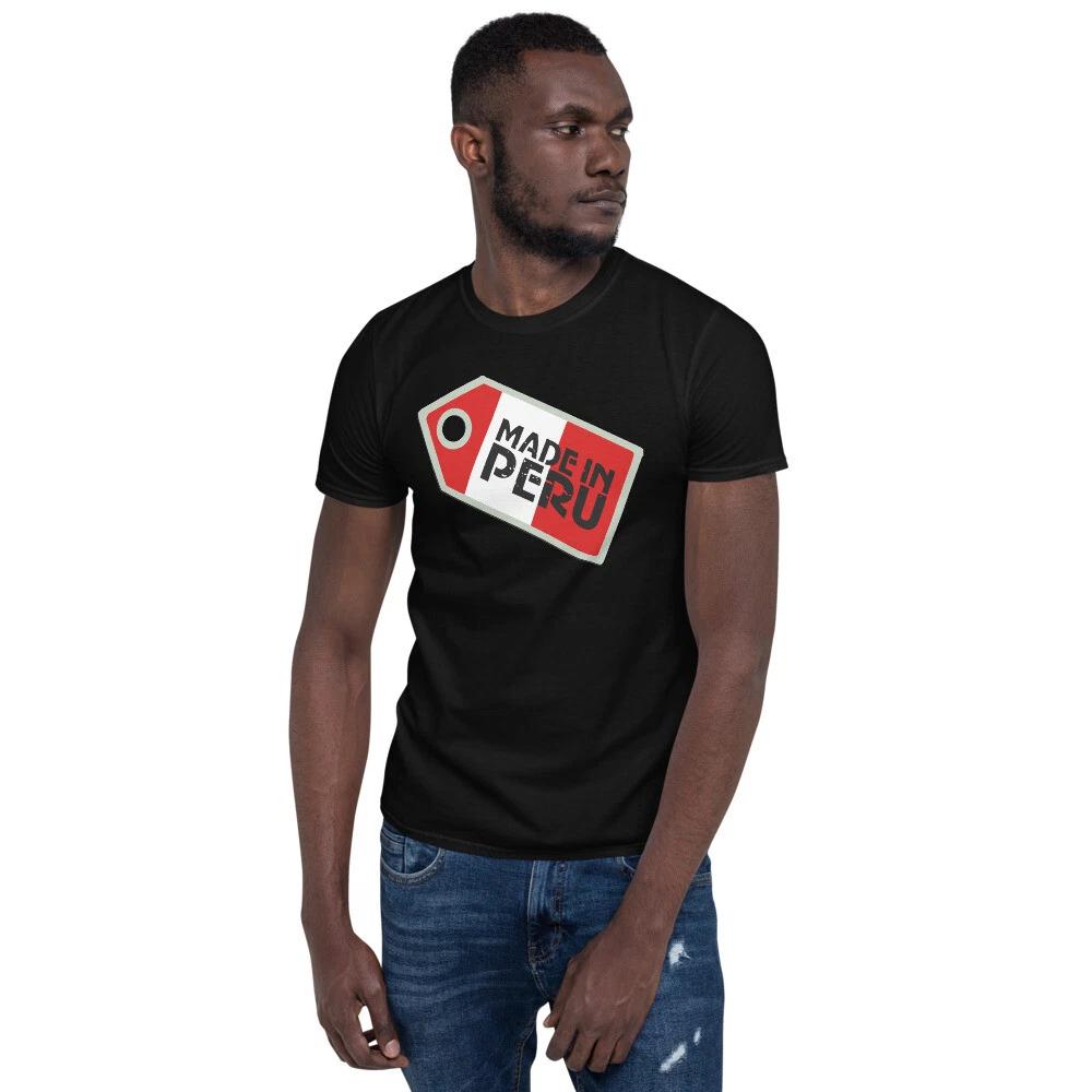 MADE IN PERU luggage tag fun peruvian pride graphic Short-Sleeve Unisex T-Shirt 2XL
MADE IN PERU luggage tag fun peruvian pride graphic Short-Sleeve Unisex T-Shirt 2XL