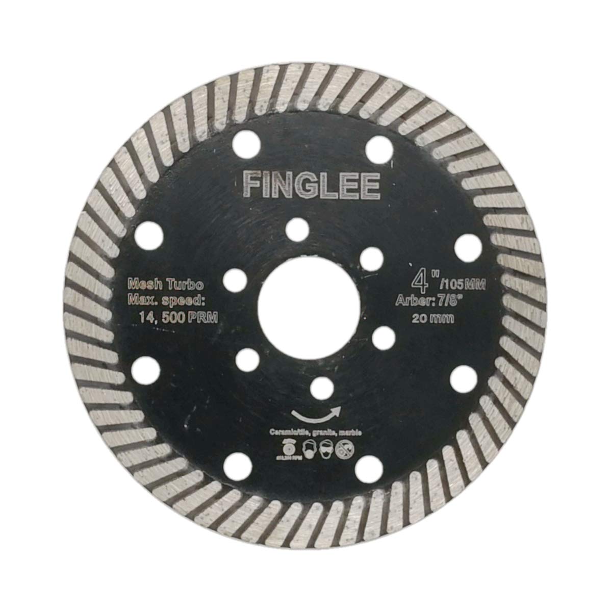 1PC Diamond Turbo Blade Diamond Hot Pressed Blade for Cutting Ceramic Tile Marble Granite, Hard Material Cutting Disc 22mm
1PC Diamond Turbo Blade Diamond Hot Pressed Blade for Cutting Ceramic Tile Marble Granite, Hard Material Cutting Disc 22mm