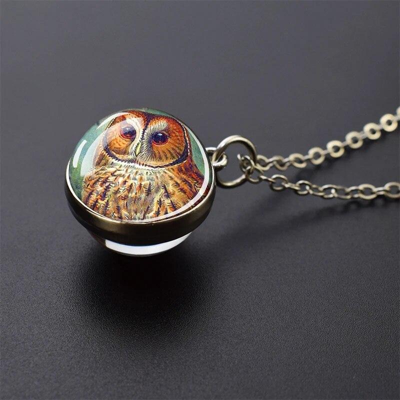 Попугай Феникс Павлин Ворон Ласточка Воробей Сова Двусторонний Стеклянный Шар Подвеска Ожерелье Мужчины Женщины Ювелирные Изделия Подарок
Попугай Феникс Павлин Ворон Ласточка Воробей Сова Двусторонний Стеклянный Шар Подвеска Ожерелье Мужчины Женщины Ювелирные Изделия Подарок