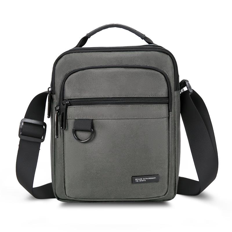 Мужская сумка, Большая вместимость, Многокомпонентная сумка через плечо, Простая сумка кроссбоди для деловых поездок, Модная сумка one size fits all серый
Мужская сумка, Большая вместимость, Многокомпонентная сумка через плечо, Простая сумка кроссбоди для деловых поездок, Модная сумка one size fits all серый