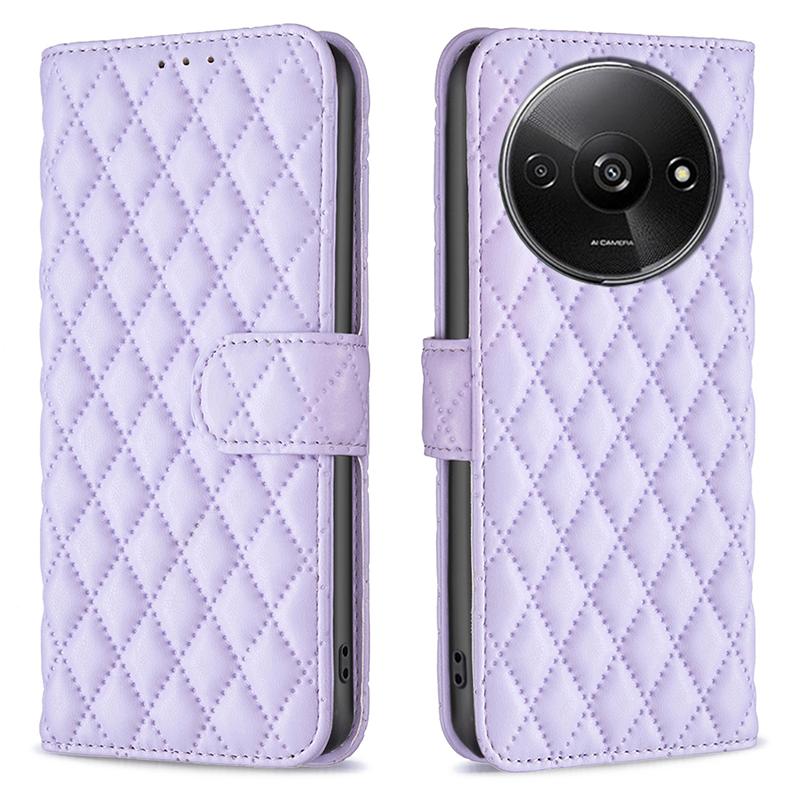 BINFEN COLOR BF Style-14 For Xiaomi Redmi A3 4G/Poco C61 4G Case TPU Inner Shell Leather Phone Cover Purple
BINFEN COLOR BF Style-14 For Xiaomi Redmi A3 4G/Poco C61 4G Case TPU Inner Shell Leather Phone Cover Purple