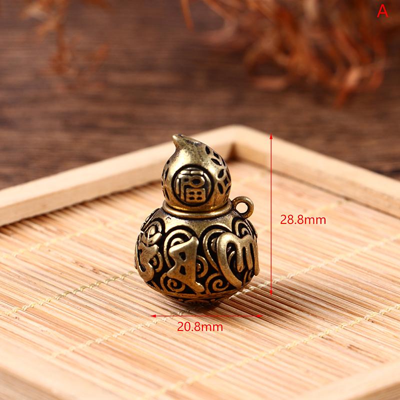 Brass Letters Blessing Lotus Gourd Charms Lucky Keychain Pendants Pill Box Container Bottle
Brass Letters Blessing Lotus Gourd Charms Lucky Keychain Pendants Pill Box Container Bottle