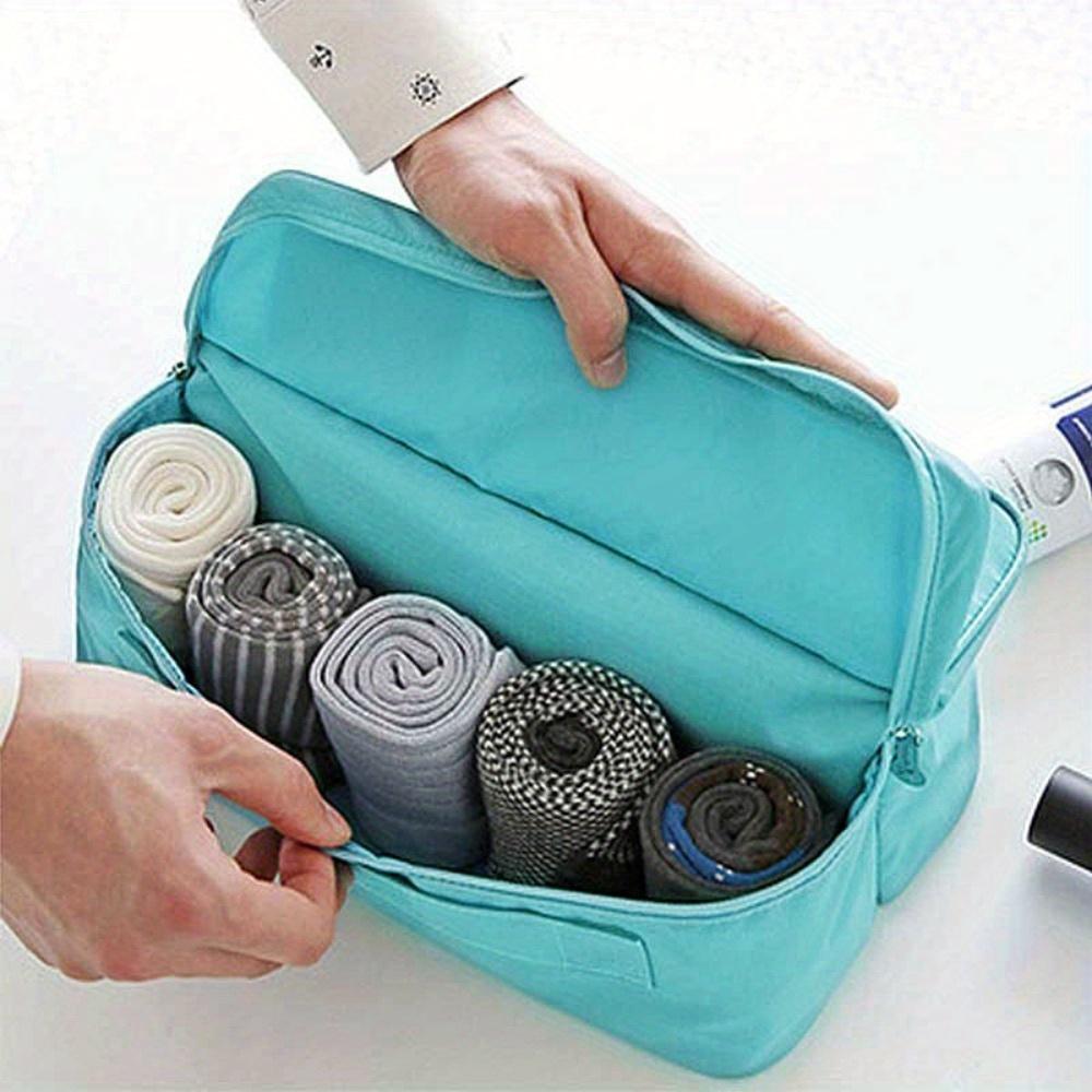 1 шт. сумка для хранения нижнего белья, дорожная портативная сумка для хранения нижнего белья и носков, мужская сумка для классификации одежды для командировок небесно-голубой
1 шт. сумка для хранения нижнего белья, дорожная портативная сумка для хранения нижнего белья и носков, мужская сумка для классификации одежды для командировок небесно-голубой
