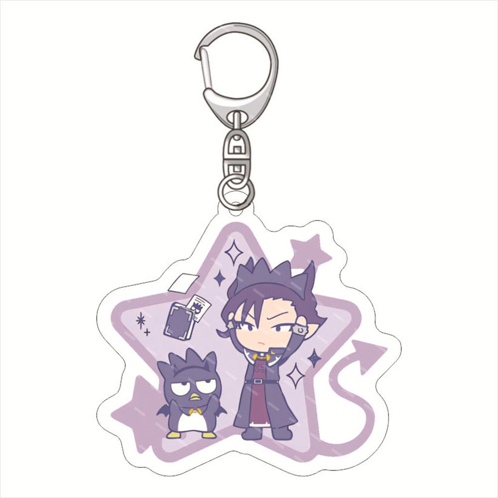 Anime Welcome To Demon-School Iruma-kun Keychain Figure Suzuki Iruma Valac Clara Key Chain Acrylic Keyring Car Bag Decoration
Anime Welcome To Demon-School Iruma-kun Keychain Figure Suzuki Iruma Valac Clara Key Chain Acrylic Keyring Car Bag Decoration