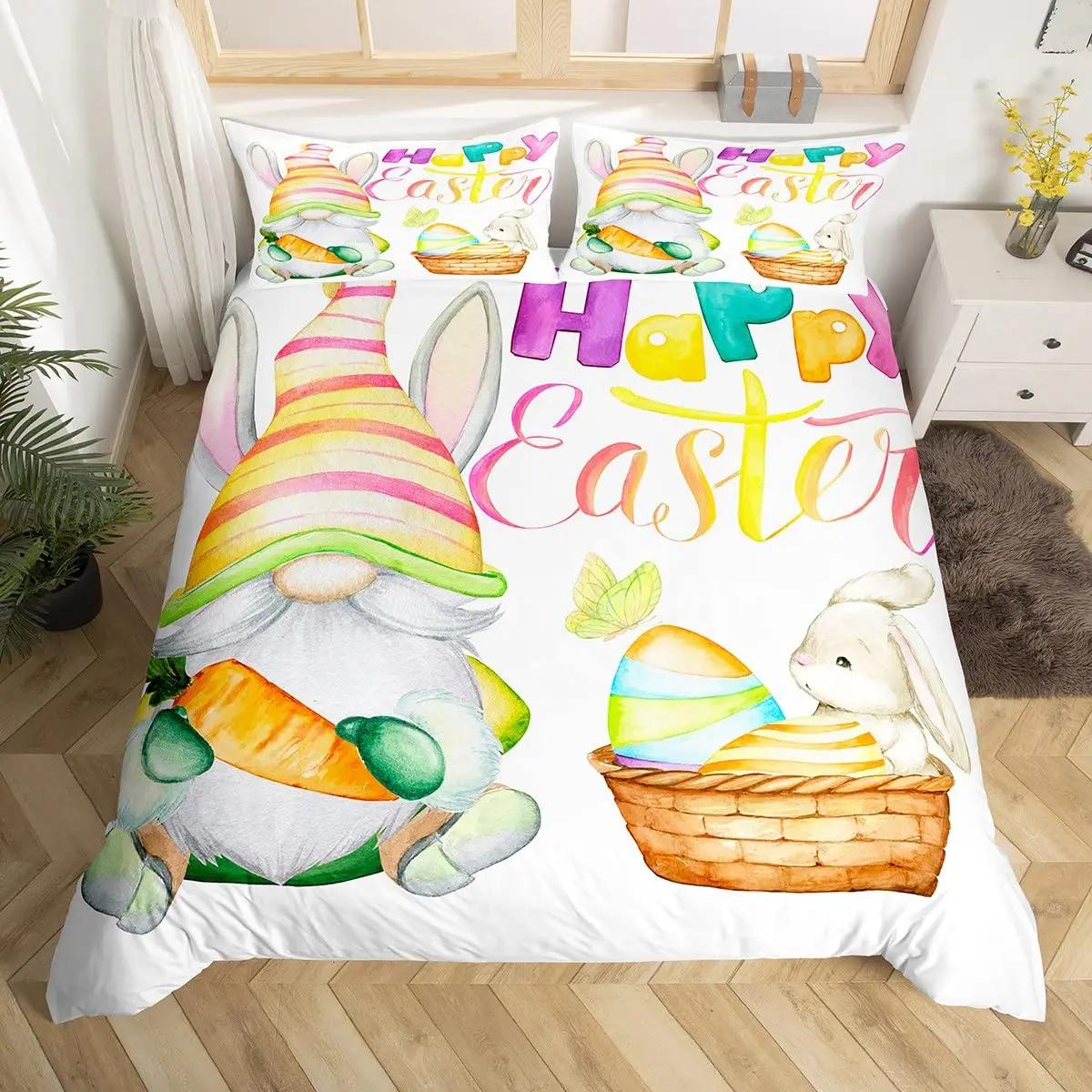 Easter Eggs Rabbit King Queen Bedding Set Kids Bunny Watercolor Flowers Duvet Cover Cartoon Animal Floral Polyester Quilt Cover 70x133cm 2pcs
Easter Eggs Rabbit King Queen Bedding Set Kids Bunny Watercolor Flowers Duvet Cover Cartoon Animal Floral Polyester Quilt Cover 70x133cm 2pcs