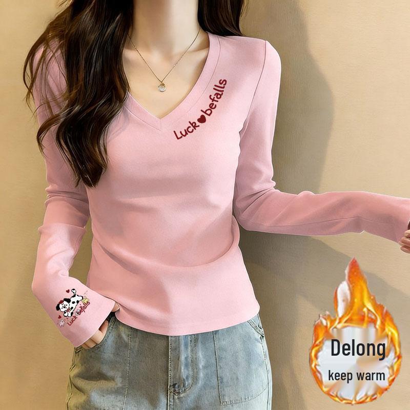 2026 Plus Size V-Neck Long Sleeve Slimming Printed Pullover Top for Spring and Autumn 2XL (120-130 jin)
2026 Plus Size V-Neck Long Sleeve Slimming Printed Pullover Top for Spring and Autumn 2XL (120-130 jin)
