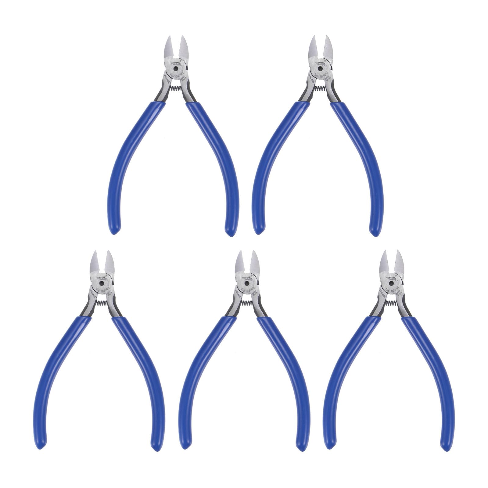 Плоскогубцы с пружинным креплением uxcell Wire Cutter с синей ручкой для самостоятельного изготовления ювелирных изделий 127 мм 5 шт. Нескользящие
Плоскогубцы с пружинным креплением uxcell Wire Cutter с синей ручкой для самостоятельного изготовления ювелирных изделий 127 мм 5 шт. Нескользящие
