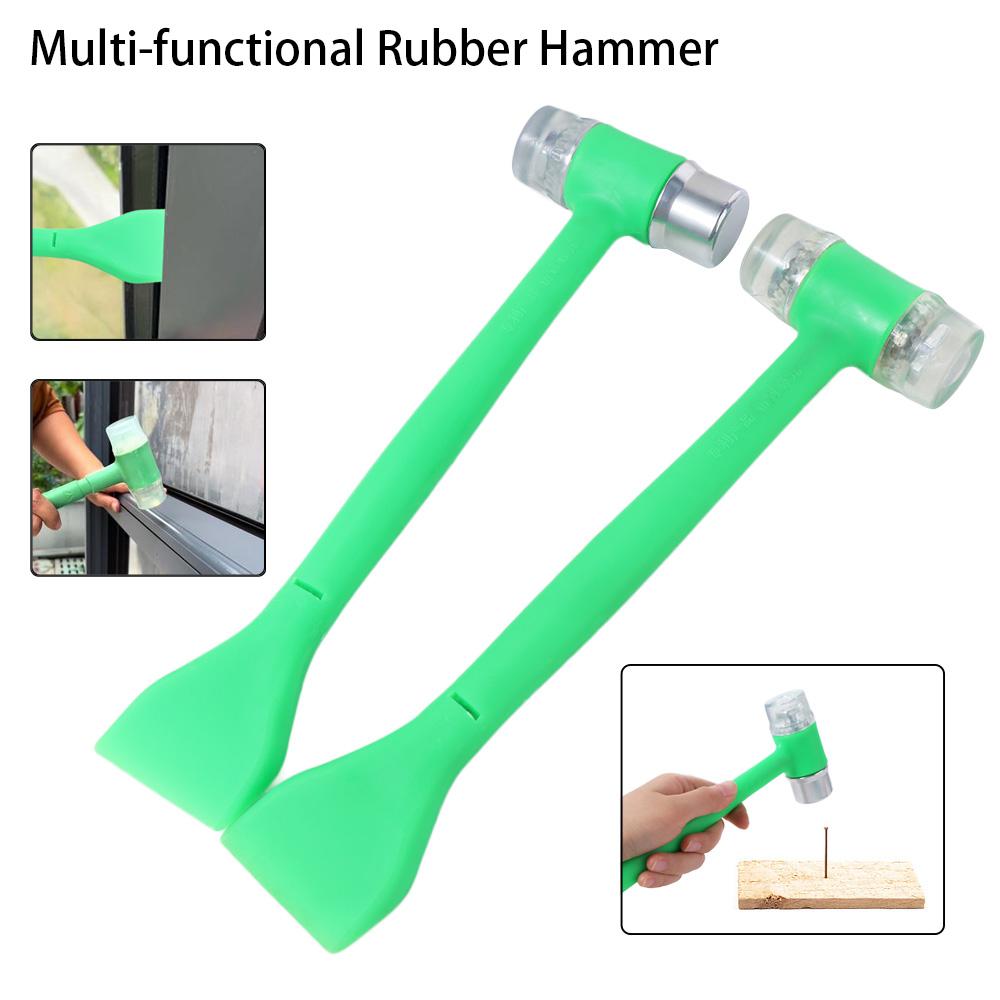 Multi-functional Double-Faced Hammer Ergonomic Handle Iron Head Hammer Home Improvement 2 in 1
Multi-functional Double-Faced Hammer Ergonomic Handle Iron Head Hammer Home Improvement 2 in 1