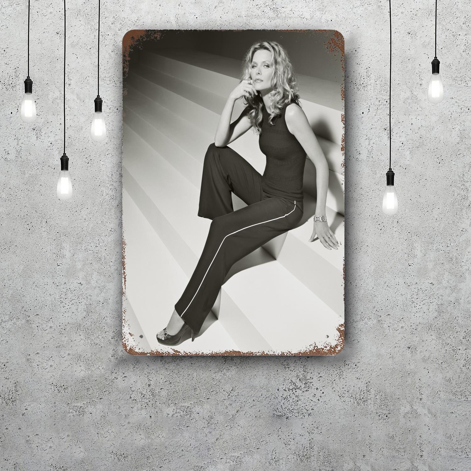 michelle pfeiffer actor Decor Poster Vintage Tin Sign Metal Sign Decorative Plaque for Pub Bar Man Cave Club Wall Decoration 20x30cm(7.8x11.8inch)
michelle pfeiffer actor Decor Poster Vintage Tin Sign Metal Sign Decorative Plaque for Pub Bar Man Cave Club Wall Decoration 20x30cm(7.8x11.8inch)