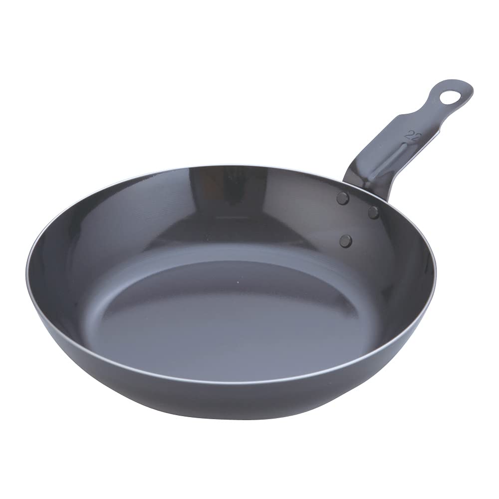 Endo Shoji TKG Iron Frying Pan 22cm Inner Diameter x Depth 222 x 45 Handle Length 95 Bottom Diameter 155 Plate Thickness Mass Compatible with IH Short
Endo Shoji TKG Iron Frying Pan 22cm Inner Diameter x Depth 222 x 45 Handle Length 95 Bottom Diameter 155 Plate Thickness Mass Compatible with IH Short