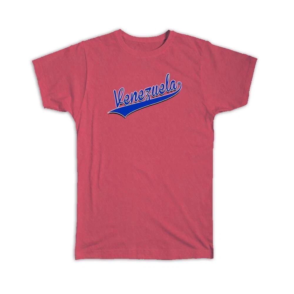 Gift T-Shirt : Venezuela Flag College Script Calligraphy Country Venezuelan S
Gift T-Shirt : Venezuela Flag College Script Calligraphy Country Venezuelan S