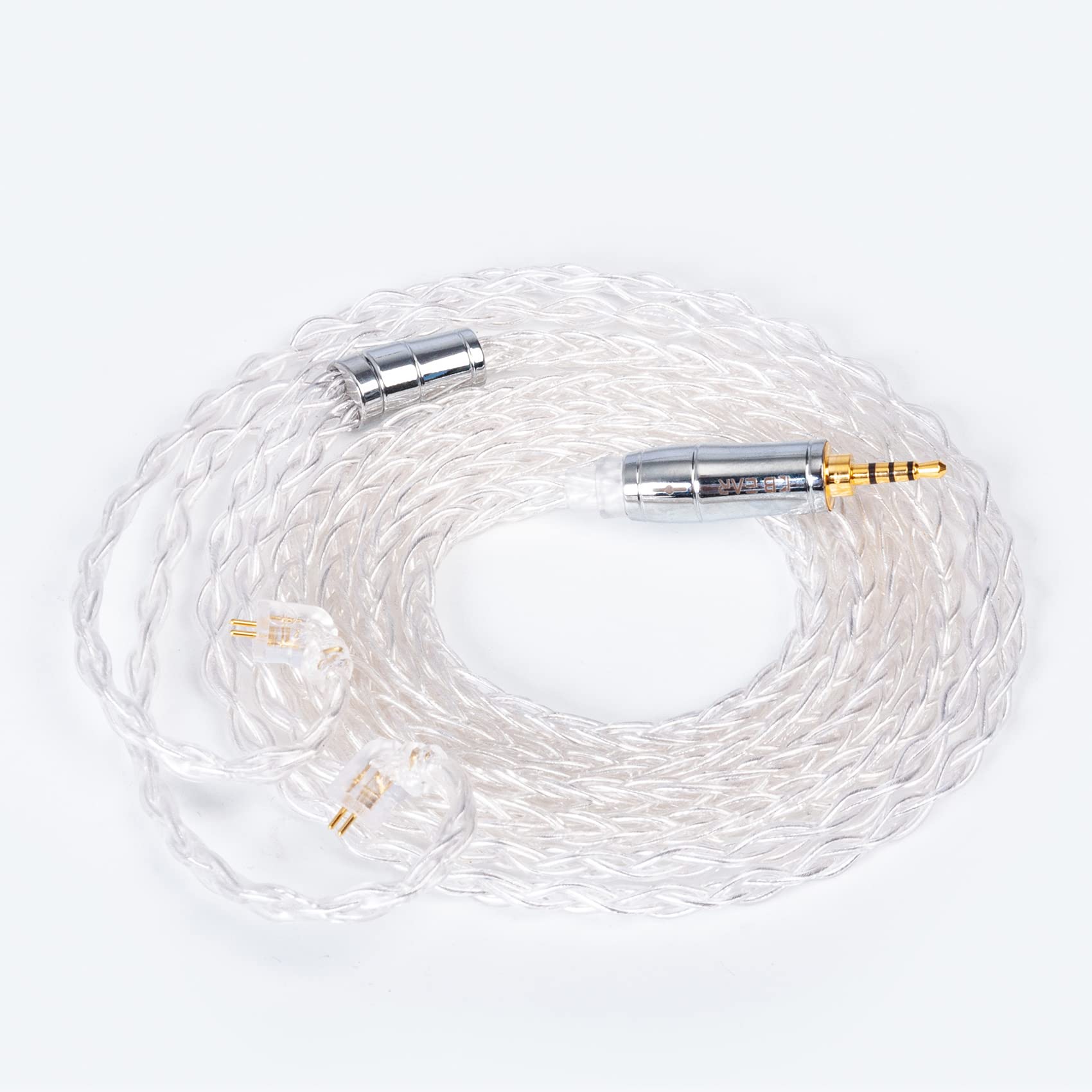Yinyoo Earphone Cable 2pin TFZ KBEAR KBX4913 Pure Silver 8 Core Earphone Recable Cable 4 Pole Pure Silver Balanced Headphone Cable Audio Recable срібний
Yinyoo Earphone Cable 2pin TFZ KBEAR KBX4913 Pure Silver 8 Core Earphone Recable Cable 4 Pole Pure Silver Balanced Headphone Cable Audio Recable срібний