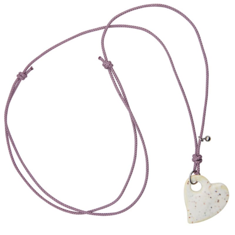nff heartfelt ceramic necklace-lilac ONE
nff heartfelt ceramic necklace-lilac ONE