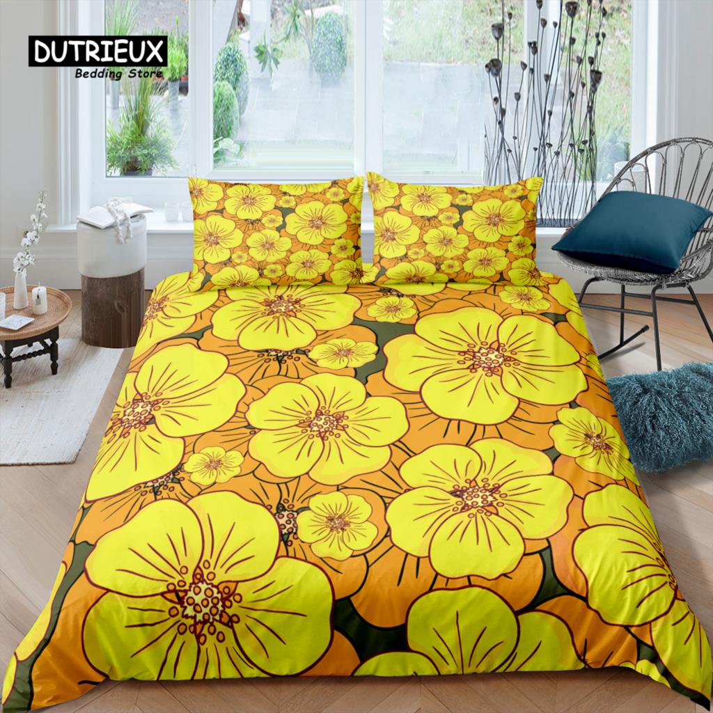 Home Living Luxury 3D Print Daisy Bedding Set Flower Duvet Cover Pillowcase Queen and King EU/US/AU Size Polyester Bedding EU single(135x200cm)
Home Living Luxury 3D Print Daisy Bedding Set Flower Duvet Cover Pillowcase Queen and King EU/US/AU Size Polyester Bedding EU single(135x200cm)