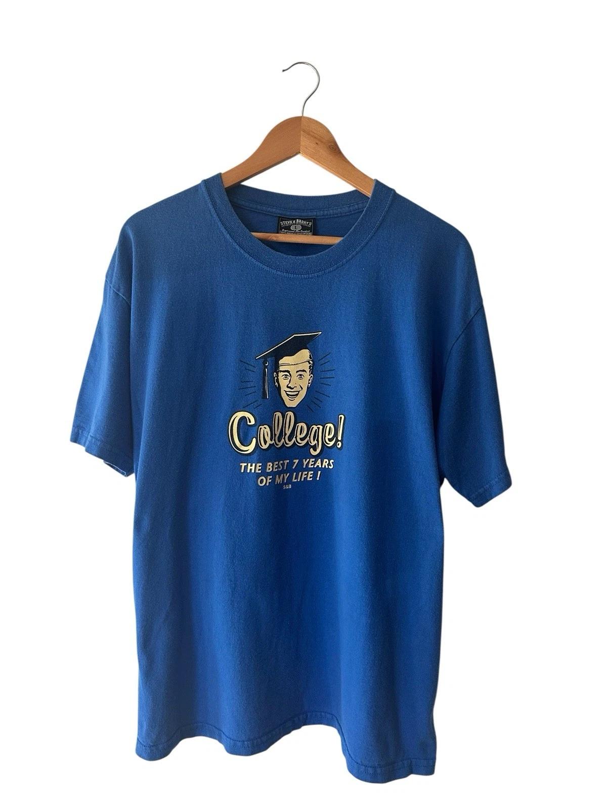 College Best 7 Years Of My Life T Shirt Men’s Large Steve And Barry’s Vtg 3XL
College Best 7 Years Of My Life T Shirt Men’s Large Steve And Barry’s Vtg 3XL