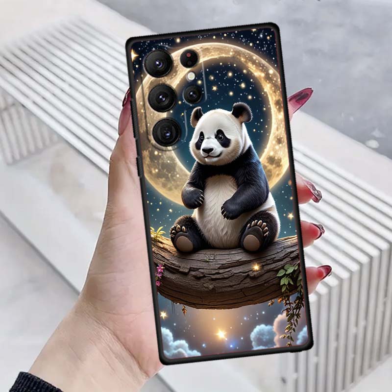 Cartoon Anime Panda Cute Phone Case For Samsung Galaxy S26 S25 S24 S23 S22 S21 S20 Ultra Plus FE 5G Black Soft TPU Galaxy S26 Pro
Cartoon Anime Panda Cute Phone Case For Samsung Galaxy S26 S25 S24 S23 S22 S21 S20 Ultra Plus FE 5G Black Soft TPU Galaxy S26 Pro
