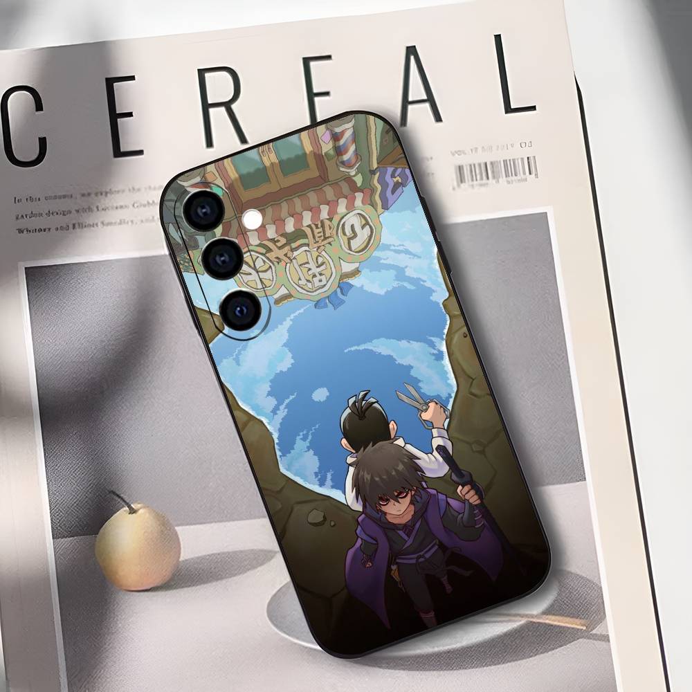 S-Scissor S-Seven Anime Phone Case For Samsung Galaxy A73,A72,A71,A70,A53,A52,A51,Soft Silicone Black Cover Samsung a13 5g
S-Scissor S-Seven Anime Phone Case For Samsung Galaxy A73,A72,A71,A70,A53,A52,A51,Soft Silicone Black Cover Samsung a13 5g