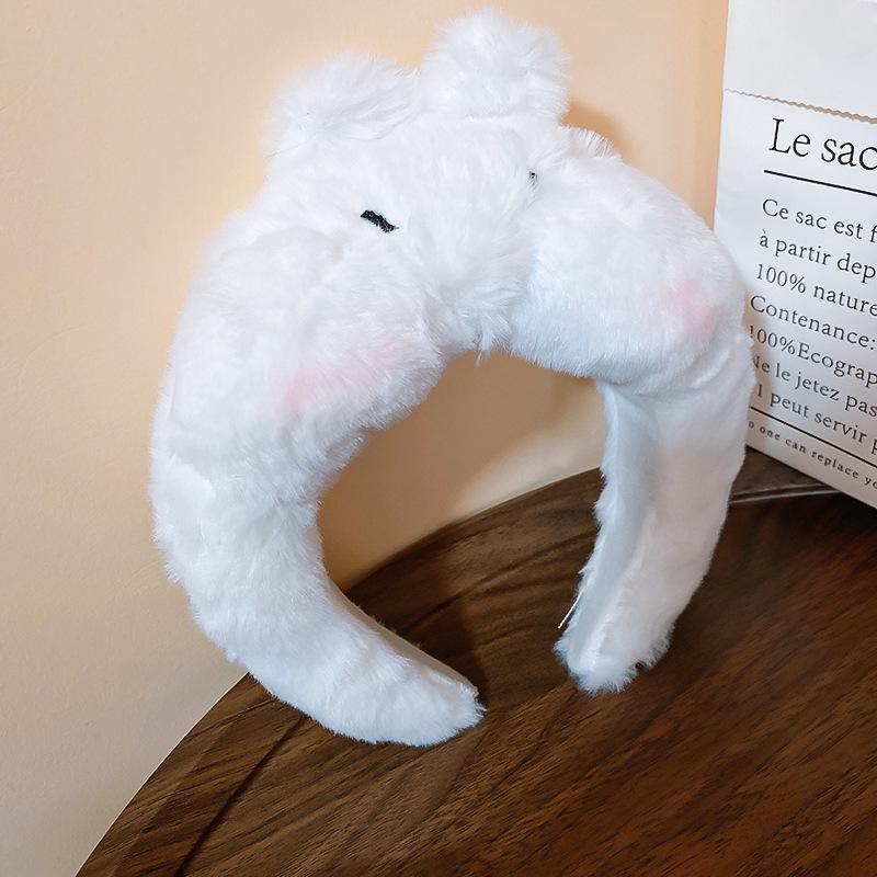 Женская симпатичная мультяшная повязка на голову с изображением кролика и медведя - модный аксессуар для волос на осень/зиму Rabbit белый
Женская симпатичная мультяшная повязка на голову с изображением кролика и медведя - модный аксессуар для волос на осень/зиму Rabbit белый