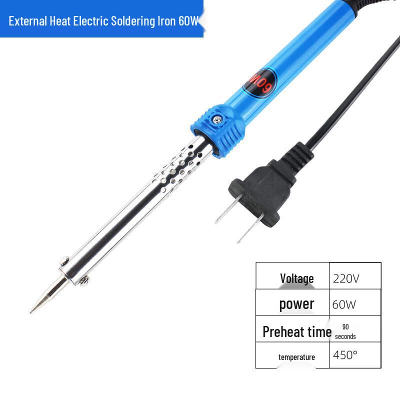 Kalei HL002A 60W Electric Soldering Iron CN plug (adapter included)
Kalei HL002A 60W Electric Soldering Iron CN plug (adapter included)