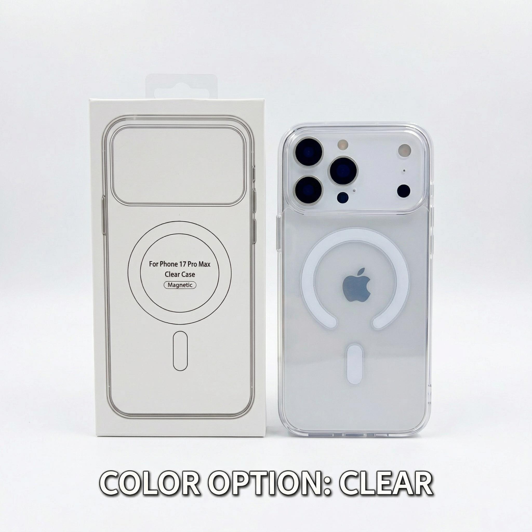 For Magsafe Magnetic Clear Phone Case for iPhone 17 16 E 15 14 Plus 13 12 11 Pro Max Shockproof Soft Bumper Hard Acrylic Cover iPhone17
For Magsafe Magnetic Clear Phone Case for iPhone 17 16 E 15 14 Plus 13 12 11 Pro Max Shockproof Soft Bumper Hard Acrylic Cover iPhone17