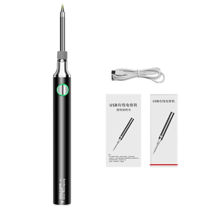 Wireless Soldering Iron Welding Repair Tool Rechargeable LED Light Adjustable Temperature 330-450℃ Fast Heating Portable 1
Wireless Soldering Iron Welding Repair Tool Rechargeable LED Light Adjustable Temperature 330-450℃ Fast Heating Portable 1
