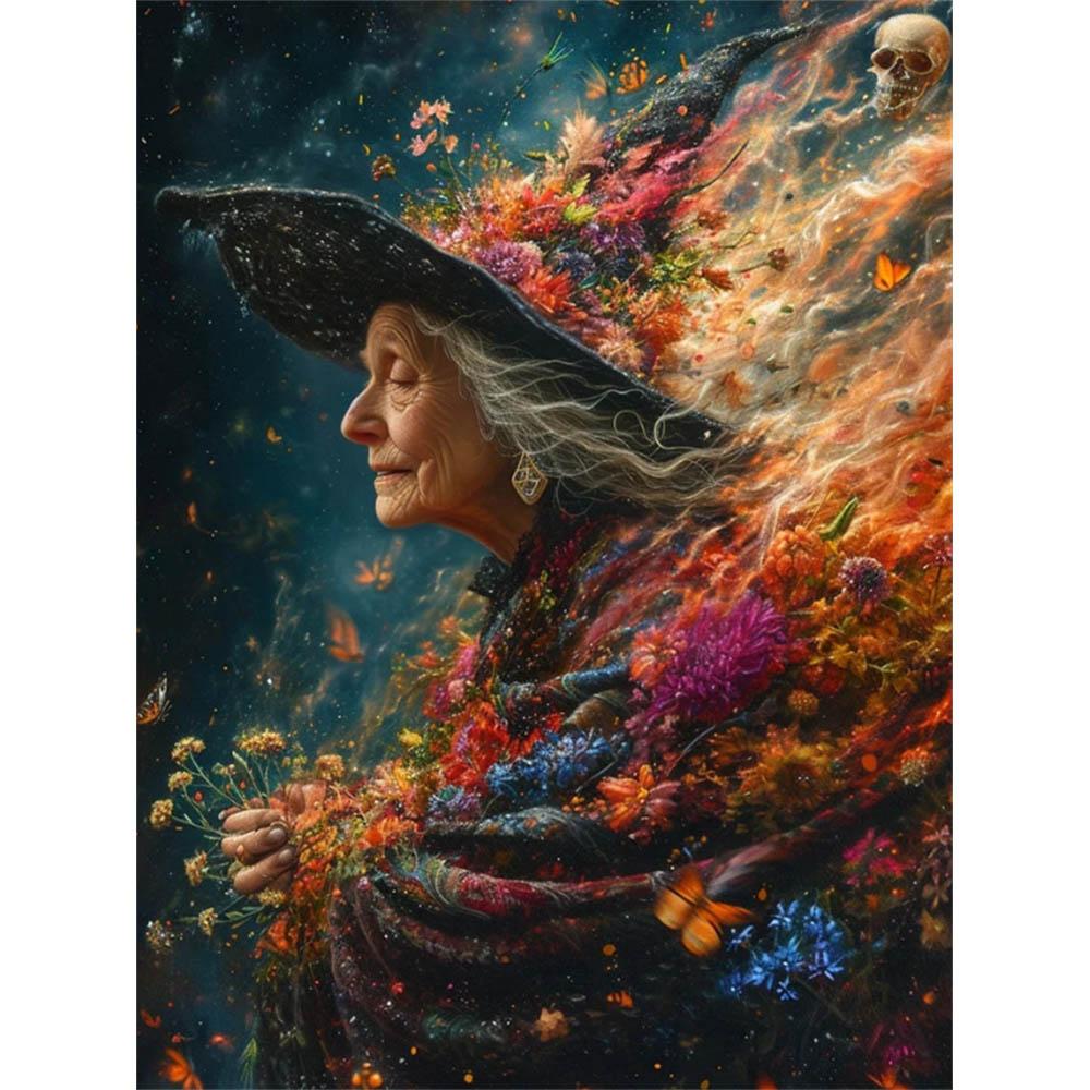 Witch Diamond Painting Piece Set, 5D DIY Colorful Round Gemstone Diamond Embroidery Crafts and Artwork, Decorative Home Wall Mural Round 20x30cm
Witch Diamond Painting Piece Set, 5D DIY Colorful Round Gemstone Diamond Embroidery Crafts and Artwork, Decorative Home Wall Mural Round 20x30cm