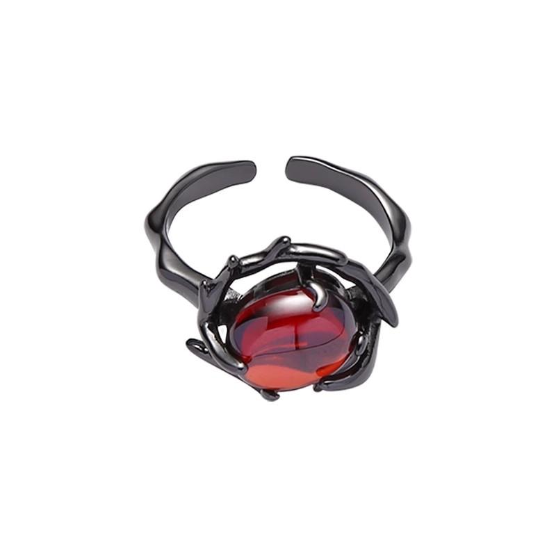 Black Gothic Irregular Thorns Ruby Rings Retro Hip-hop Personality Adjustable Finger Ring for Men Women Jewelry Gifts
Black Gothic Irregular Thorns Ruby Rings Retro Hip-hop Personality Adjustable Finger Ring for Men Women Jewelry Gifts