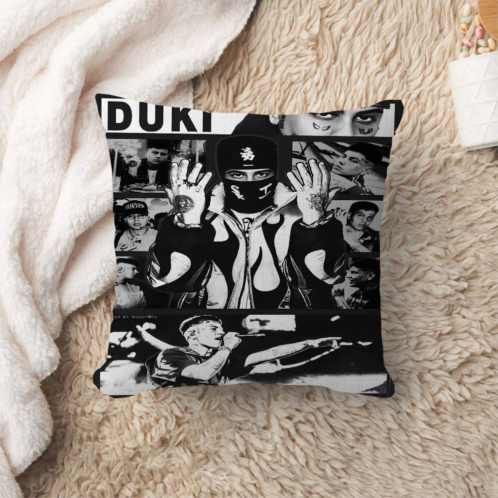 Rapper Duki Personalized Pillow Dust Cover Bedroom Kids Party Decoration Pillowcase Birthday Children Gift 30x30 cm
Rapper Duki Personalized Pillow Dust Cover Bedroom Kids Party Decoration Pillowcase Birthday Children Gift 30x30 cm