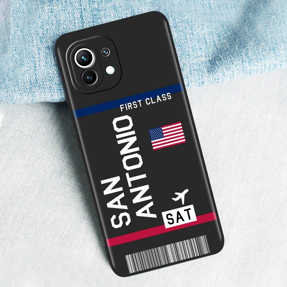 Travel New York Airplane Ticket For Xiaomi Mi Poco X3 NFC M3 F3 GT 11 Ultra 11X 11i Note 10 Lite 10T Pro 5G 9T Phone Case Cover Mi 9T
Travel New York Airplane Ticket For Xiaomi Mi Poco X3 NFC M3 F3 GT 11 Ultra 11X 11i Note 10 Lite 10T Pro 5G 9T Phone Case Cover Mi 9T