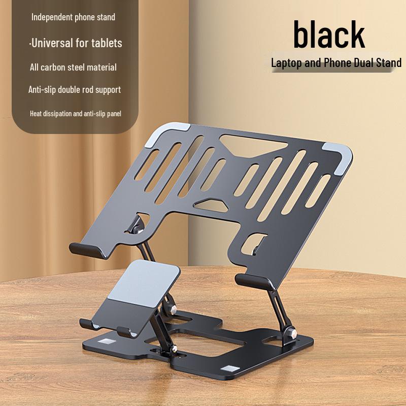 Adjustable Foldable Two-in-One Mobile Phone & Laptop Stand with Vertical Cooling
Adjustable Foldable Two-in-One Mobile Phone & Laptop Stand with Vertical Cooling