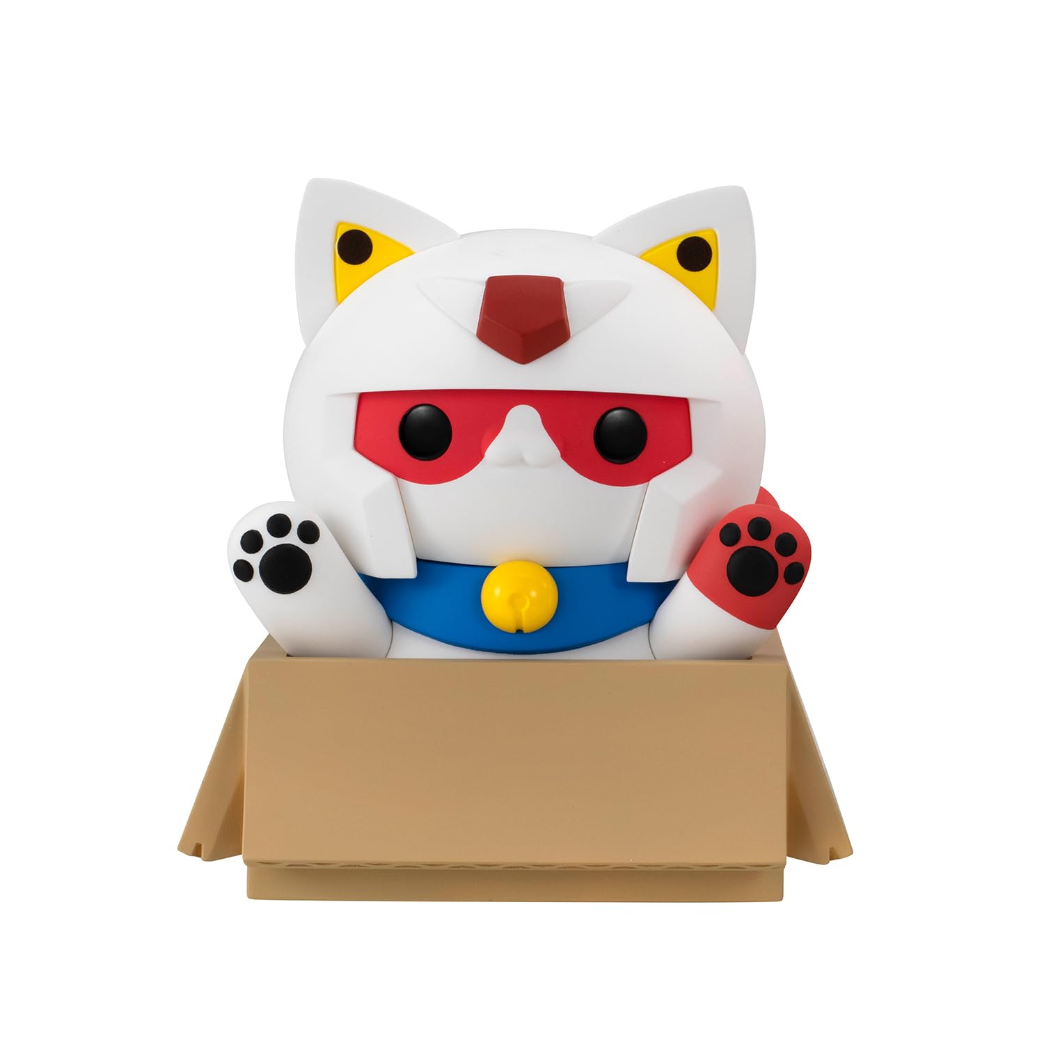 MEGA CAT PROJECT Mobile Suit Gundam Nyantomogi Mobile Suit Nyantomo Gundam Approximately 130mm PVC painted finished figure
MEGA CAT PROJECT Mobile Suit Gundam Nyantomogi Mobile Suit Nyantomo Gundam Approximately 130mm PVC painted finished figure