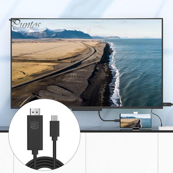 Кабель видеоконвертера высокого разрешения с защитой от помех Plug Play Type-C в HDMI-совместимый кабель цифрового видеоконвертера 4K для телевизора 2
Кабель видеоконвертера высокого разрешения с защитой от помех Plug Play Type-C в HDMI-совместимый кабель цифрового видеоконвертера 4K для телевизора 2