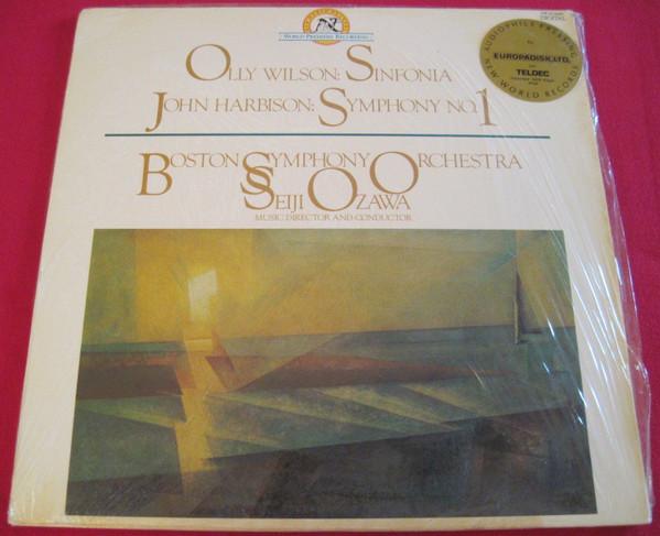 LP Record OLLY WILSON JOHN HARBISON BOSTON Sinfonia Symphony No. 1 NW331 NEW WORLD 1985 US Classical Used
LP Record OLLY WILSON JOHN HARBISON BOSTON Sinfonia Symphony No. 1 NW331 NEW WORLD 1985 US Classical Used