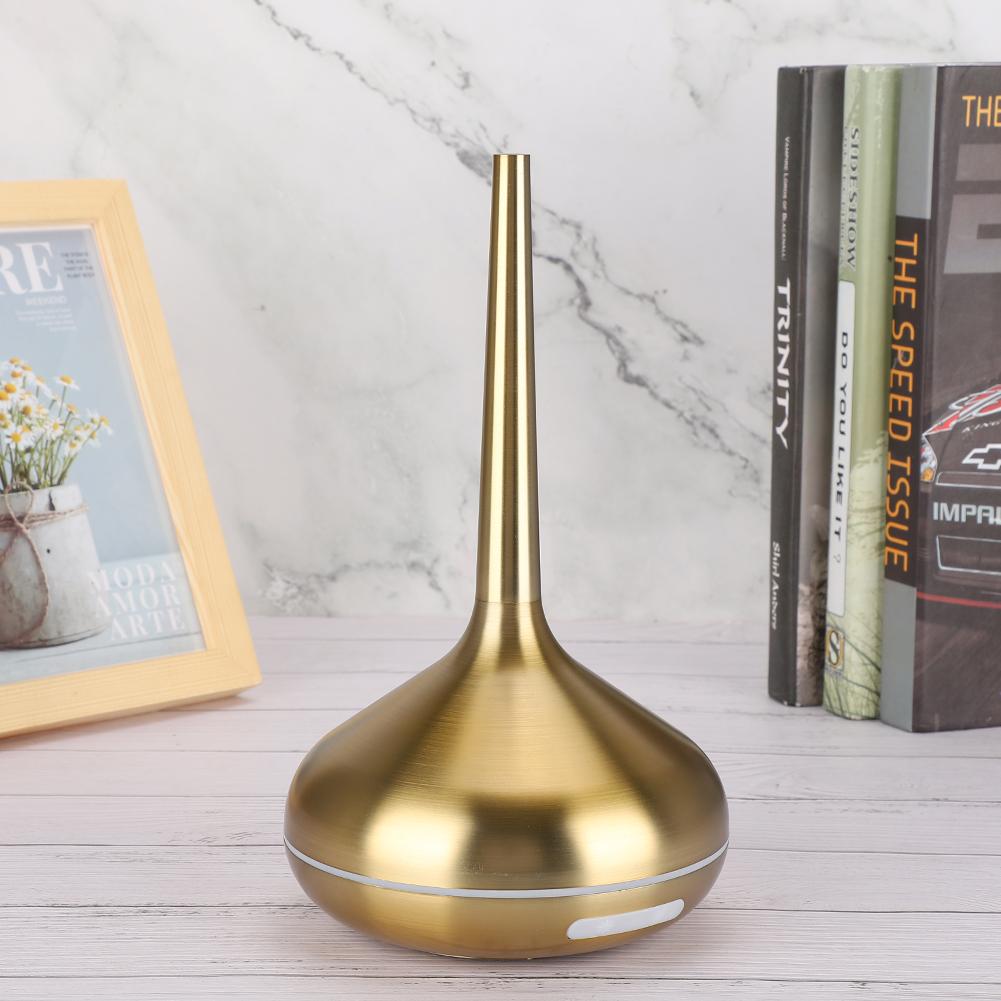 120ml Humidifier Fragrance Diffuser 7 Colors LED Night Light Air Humidifier Gold
120ml Humidifier Fragrance Diffuser 7 Colors LED Night Light Air Humidifier Gold