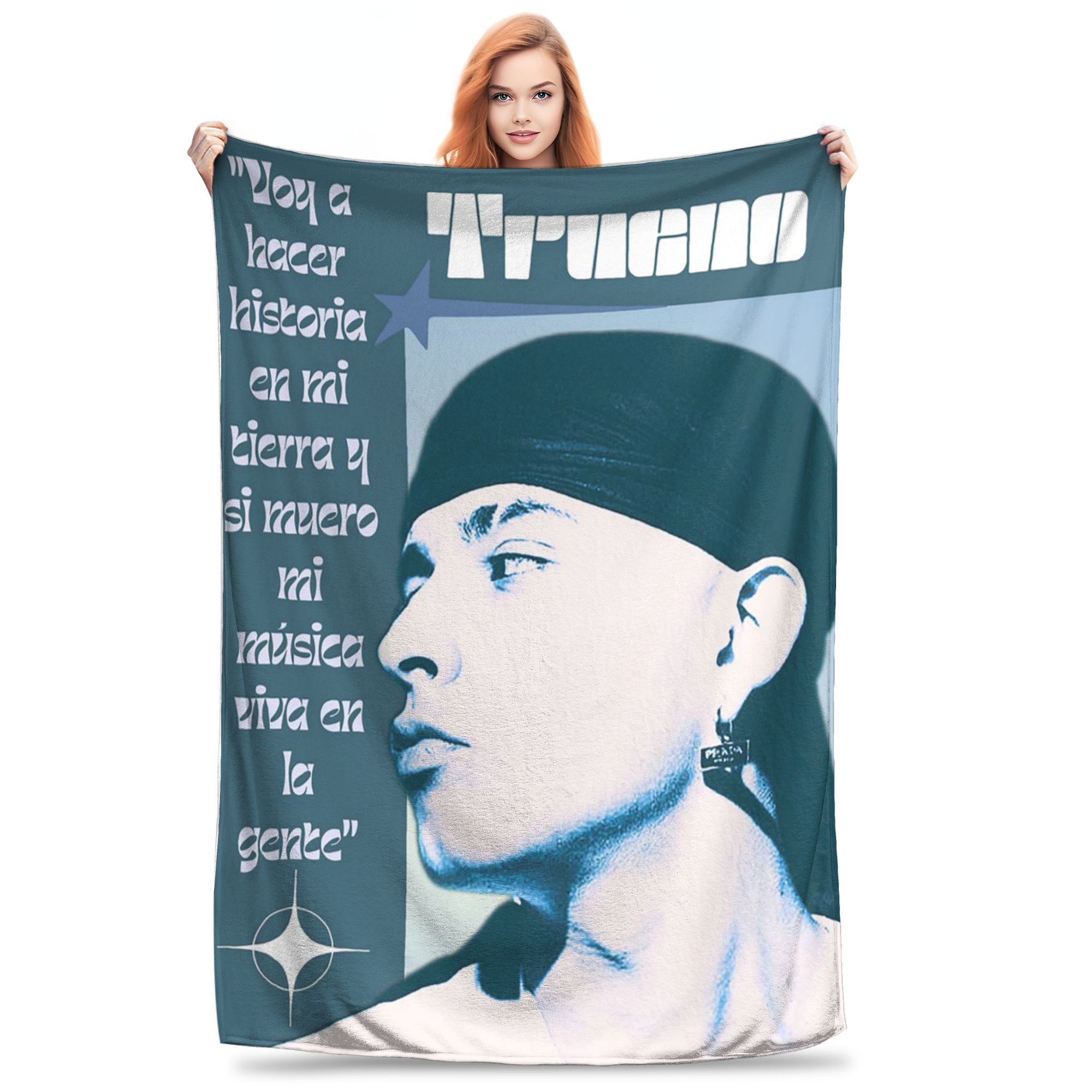 Funny Trueno Hip Hop Rapper Blankets Multi-function Flannel Sofa Throw Blanket for Home Bedroom Office Throws Bedspread Quilt 80x120cm
Funny Trueno Hip Hop Rapper Blankets Multi-function Flannel Sofa Throw Blanket for Home Bedroom Office Throws Bedspread Quilt 80x120cm
