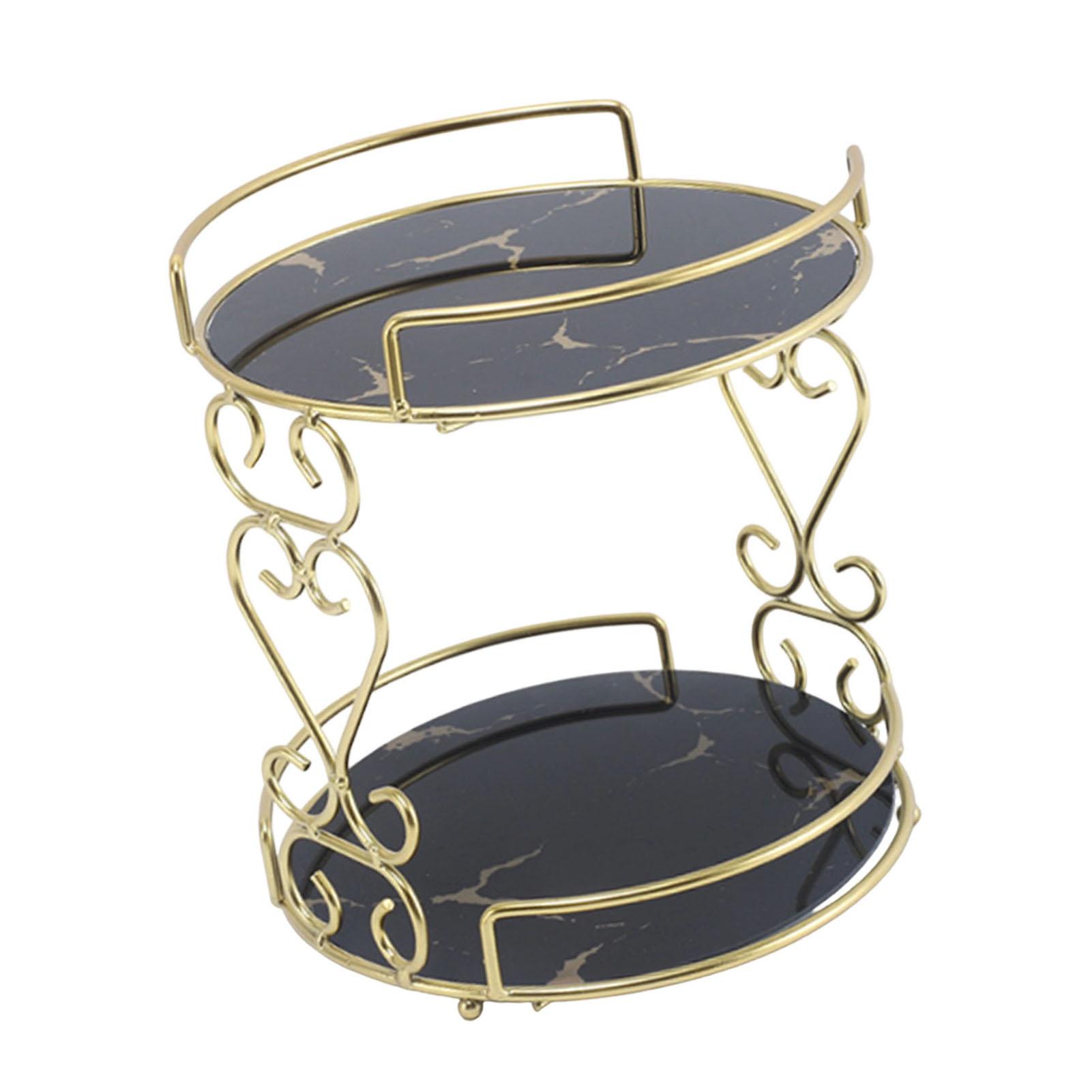 Cosmetic Storage Rack 2 Tier Makeup Shelf Bathroom Vanity Tray Jewelry Stand for Perfumes
Cosmetic Storage Rack 2 Tier Makeup Shelf Bathroom Vanity Tray Jewelry Stand for Perfumes