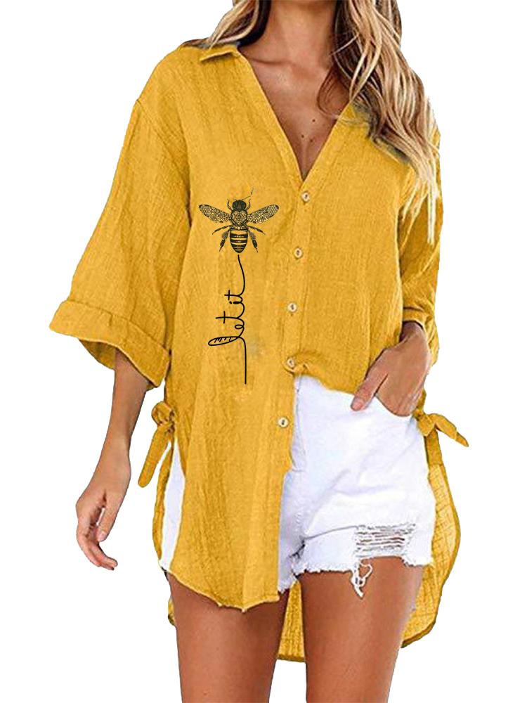 Women Casual V Collar Print Blouse Spring&summer Fashion Half Sleeve Top Ladies Loose T-shirt 5XL жёлтый
Women Casual V Collar Print Blouse Spring&summer Fashion Half Sleeve Top Ladies Loose T-shirt 5XL жёлтый