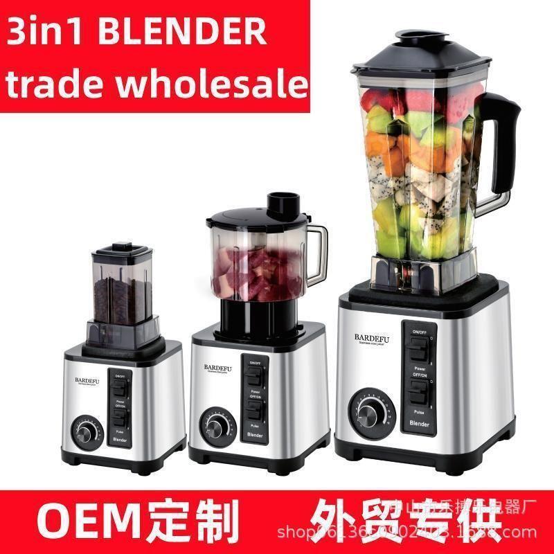 9500w2.5l High Quality 9525 Three-in-One Multifunctional For Home Commercial Blender Juicer Factory Direct Deliver Silver, 5040
9500w2.5l High Quality 9525 Three-in-One Multifunctional For Home Commercial Blender Juicer Factory Direct Deliver Silver, 5040