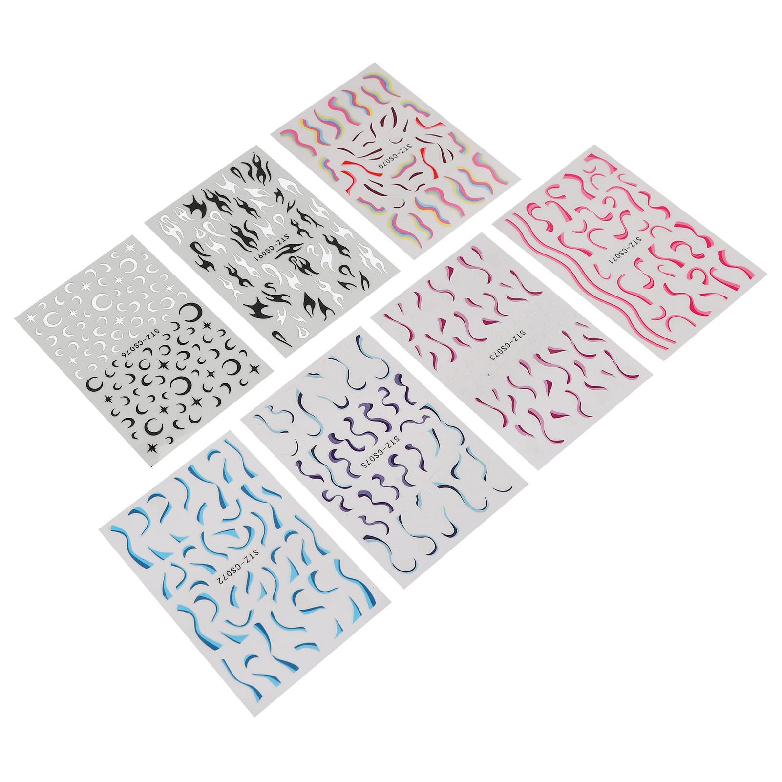 7 листов самоклеящихся наклеек для ногтей Fire Flame для дизайна украшения ногтей
7 листов самоклеящихся наклеек для ногтей Fire Flame для дизайна украшения ногтей