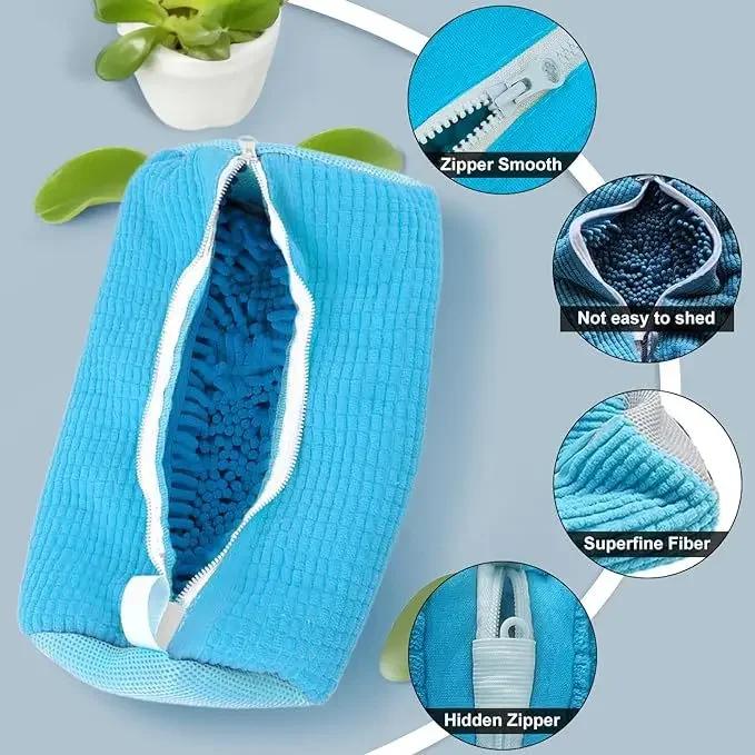 Shoe Laundry Net Anti-Deformation Sneaker Washing Bag Multifunctional Removes Dirt for Washing Machine небо синє кольору
Shoe Laundry Net Anti-Deformation Sneaker Washing Bag Multifunctional Removes Dirt for Washing Machine небо синє кольору