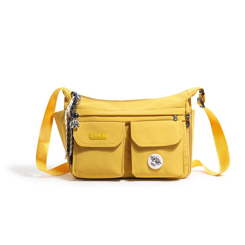 Multi-Functional Outdoor Large Capacity Messenger Bag Solid Color Shoulder Crossbody Bag жовтий
Multi-Functional Outdoor Large Capacity Messenger Bag Solid Color Shoulder Crossbody Bag жовтий