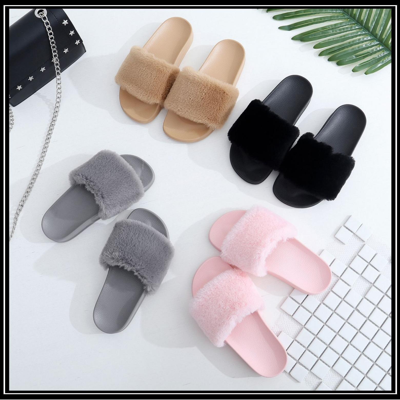 Slippers women wear spring new fashion fluffy shoes breathable open-toed platform sandals slippers 36
Slippers women wear spring new fashion fluffy shoes breathable open-toed platform sandals slippers 36