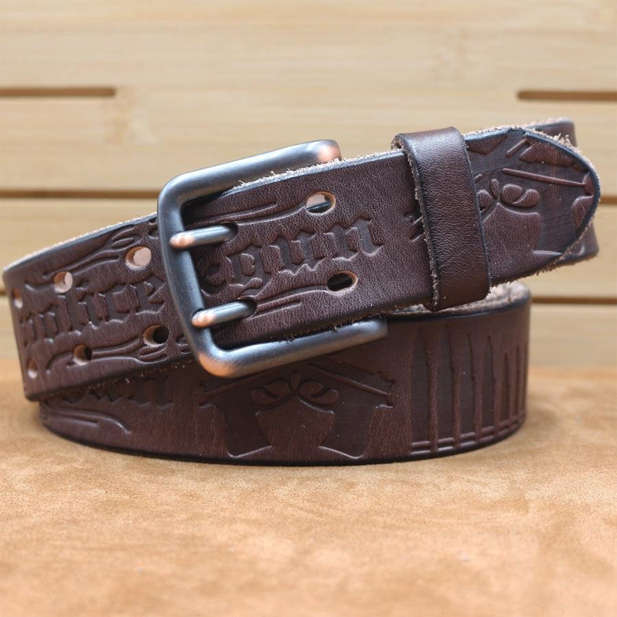 Designer Belts Wide Korean Version Retro Laser Carved Pattern Belt Men s Leather Pure Cowhine Leather Belt Double Prong Belt 125cm кавовий
Designer Belts Wide Korean Version Retro Laser Carved Pattern Belt Men s Leather Pure Cowhine Leather Belt Double Prong Belt 125cm кавовий